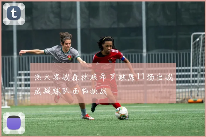 热火客战森林狼希罗缺席11场出战成疑球队面临挑战