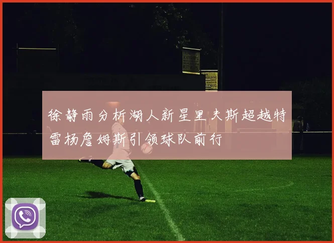 徐静雨分析湖人新星里夫斯超越特雷杨詹姆斯引领球队前行